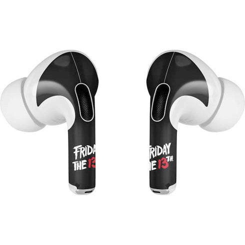 Warner Bros Friday the 13th Jason Voorhees Apple AirPods Pro Skin