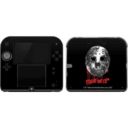Warner Bros Friday the 13th Jason Voorhees Dripping Mask Nintendo 2DS Skin