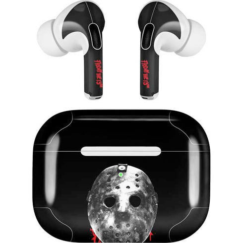 Warner Bros Friday the 13th Jason Voorhees Dripping Mask AirPods Pro 2nd Gen Skin
