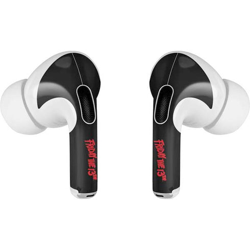 Warner Bros Friday the 13th Jason Voorhees Dripping Mask AirPods Pro 2nd Gen Skin