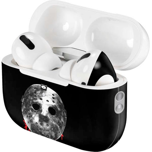 Warner Bros Friday the 13th Jason Voorhees Dripping Mask AirPods Pro 2nd Gen Skin