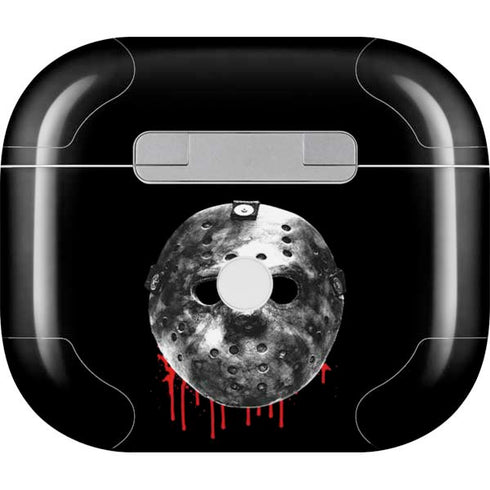 Warner Bros Friday the 13th Jason Voorhees Dripping Mask Apple AirPods (3rd Gen 2021) Skin