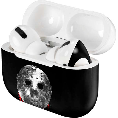 Warner Bros Friday the 13th Jason Voorhees Dripping Mask Apple AirPods Pro Skin