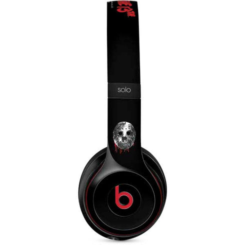 Warner Bros Friday the 13th Jason Voorhees Dripping Mask Beats Solo 2 Wireless Skin