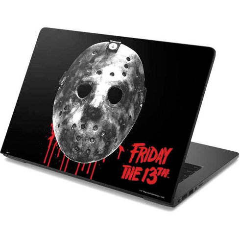 Warner Bros Friday the 13th Jason Voorhees Dripping Mask Dell Chromebook Skin
