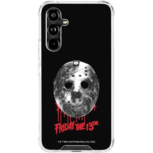 Warner Bros Friday the 13th Jason Voorhees Dripping Mask Galaxy A54 5G Clear Case