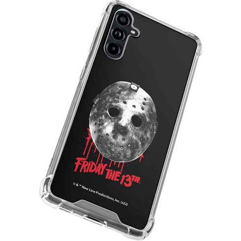 Warner Bros Friday the 13th Jason Voorhees Dripping Mask Galaxy A54 5G Clear Case