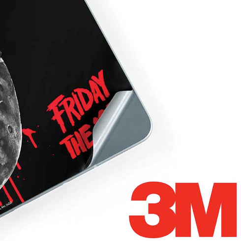 Warner Bros Friday the 13th Jason Voorhees Dripping Mask Galaxy Book 12in Skin