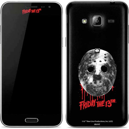 Warner Bros Friday the 13th Jason Voorhees Dripping Mask Galaxy J3 Skin