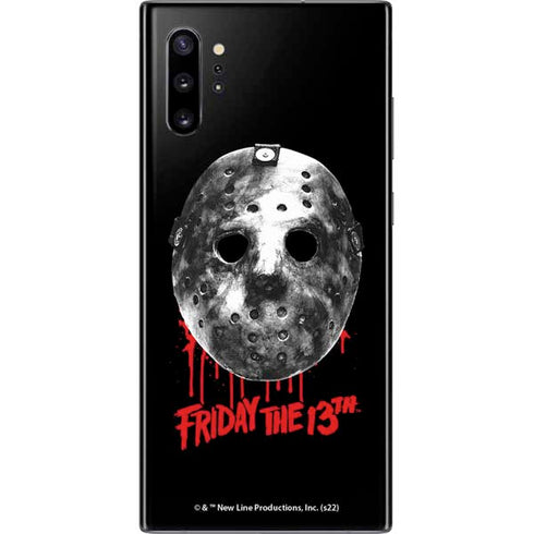 Warner Bros Friday the 13th Jason Voorhees Dripping Mask Galaxy Note 10 Plus Skin