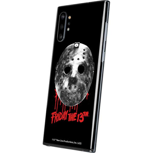 Warner Bros Friday the 13th Jason Voorhees Dripping Mask Galaxy Note 10 Plus Skin