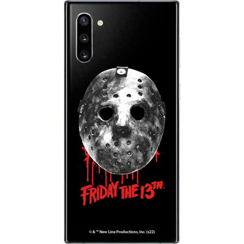 Warner Bros Friday the 13th Jason Voorhees Dripping Mask Galaxy Note 10 Skin