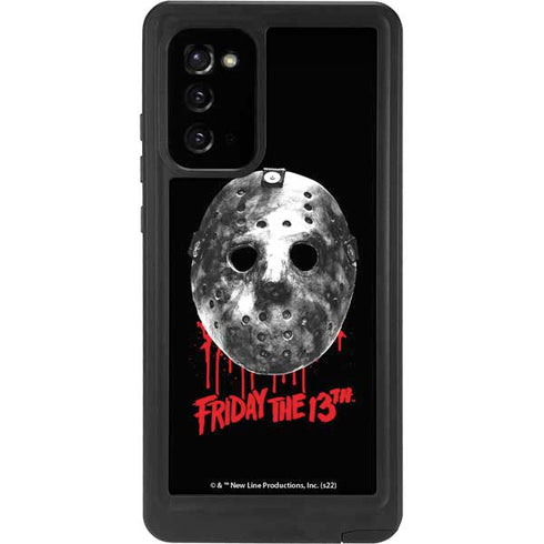 Warner Bros Friday the 13th Jason Voorhees Dripping Mask Galaxy Note20 5G Waterproof Case