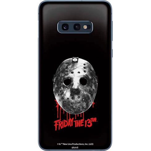 Warner Bros Friday the 13th Jason Voorhees Dripping Mask Galaxy S10e Skin