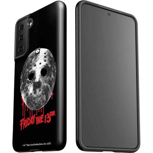 Warner Bros Friday the 13th Jason Voorhees Dripping Mask Galaxy S21 Plus 5G Pro Case