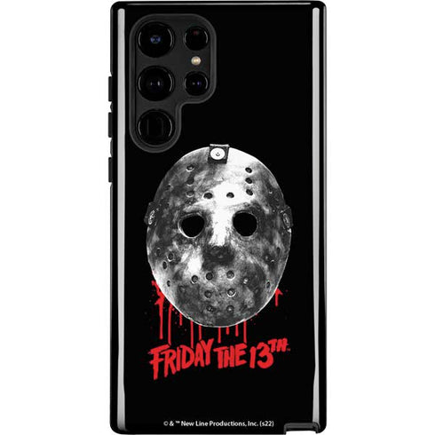 Warner Bros Friday the 13th Jason Voorhees Dripping Mask Galaxy S22 Ultra Pro Case
