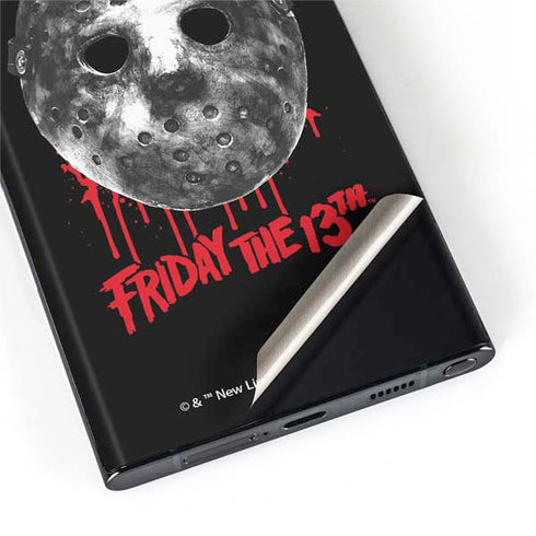 Warner Bros Friday the 13th Jason Voorhees Dripping Mask Galaxy S22 Ultra Skin