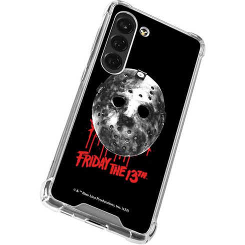 Warner Bros Friday the 13th Jason Voorhees Dripping Mask Galaxy S23 Clear Case