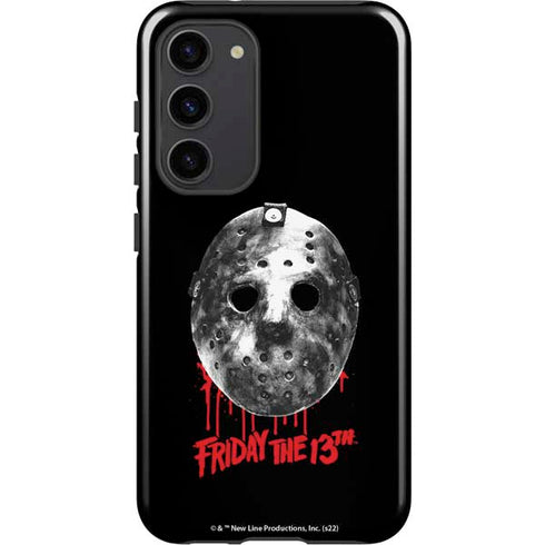 Warner Bros Friday the 13th Jason Voorhees Dripping Mask Galaxy S23 Plus Pro Case