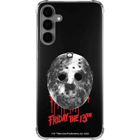 Warner Bros Friday the 13th Jason Voorhees Dripping Mask Galaxy S24 Plus Clear Case