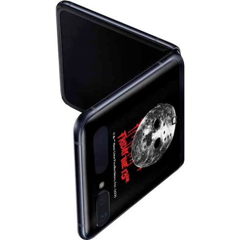 Warner Bros Friday the 13th Jason Voorhees Dripping Mask Galaxy Z Flip Skin
