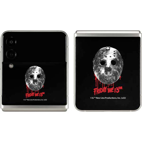 Warner Bros Friday the 13th Jason Voorhees Dripping Mask Galaxy Z Flip3 5G Skin