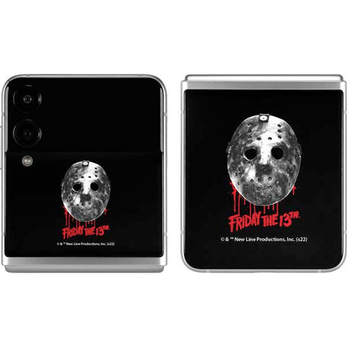 Warner Bros Friday the 13th Jason Voorhees Dripping Mask Galaxy Z Flip4 5G Skin
