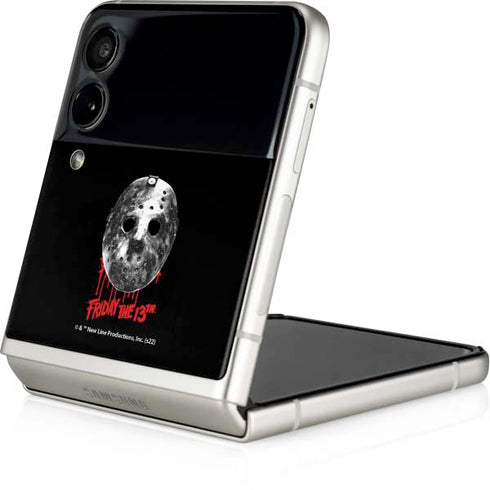 Warner Bros Friday the 13th Jason Voorhees Dripping Mask Galaxy Z Flip4 5G Skin