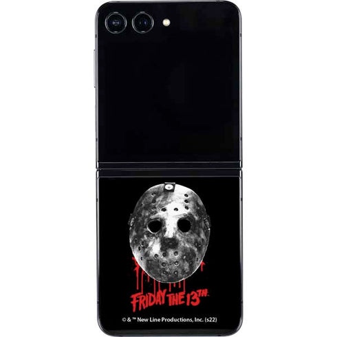 Warner Bros Friday the 13th Jason Voorhees Dripping Mask Galaxy Z Flip5 5G Skin