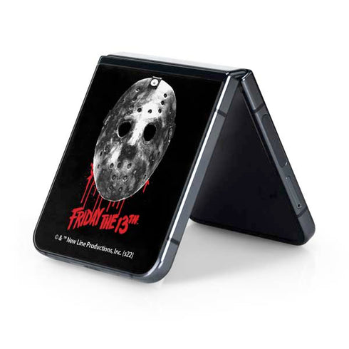 Warner Bros Friday the 13th Jason Voorhees Dripping Mask Galaxy Z Flip5 5G Skin