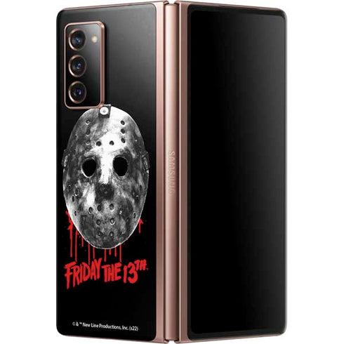 Warner Bros Friday the 13th Jason Voorhees Dripping Mask Galaxy Z Fold2 5G Skin