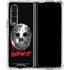 Warner Bros Friday the 13th Jason Voorhees Dripping Mask Galaxy Z Fold4 5G Clear Case