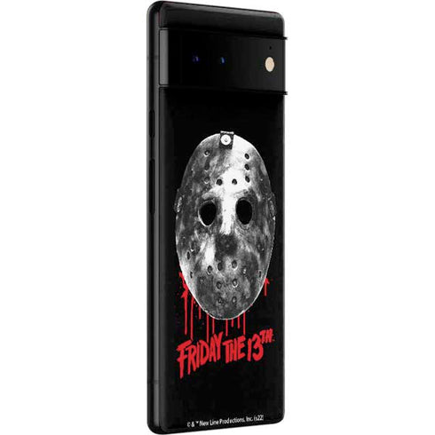 Warner Bros Friday the 13th Jason Voorhees Dripping Mask Google Pixel 6 Skin