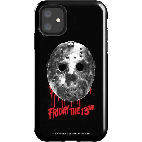 Warner Bros Friday the 13th Jason Voorhees Dripping Mask iPhone 11 Impact Case