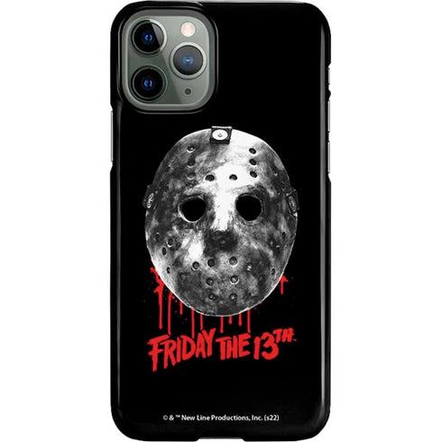 Warner Bros Friday the 13th Jason Voorhees Dripping Mask iPhone 11 Pro Lite Case