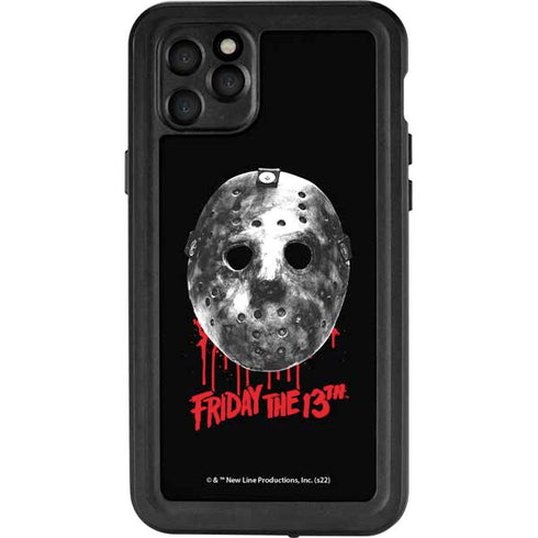 Warner Bros Friday the 13th Jason Voorhees Dripping Mask iPhone 11 Pro Max Waterproof Case