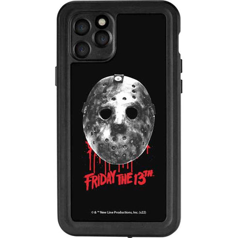 Warner Bros Friday the 13th Jason Voorhees Dripping Mask iPhone 11 Pro Waterproof Case