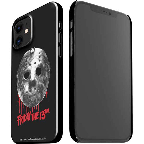 Warner Bros Friday the 13th Jason Voorhees Dripping Mask iPhone 12 Mini Lite Case