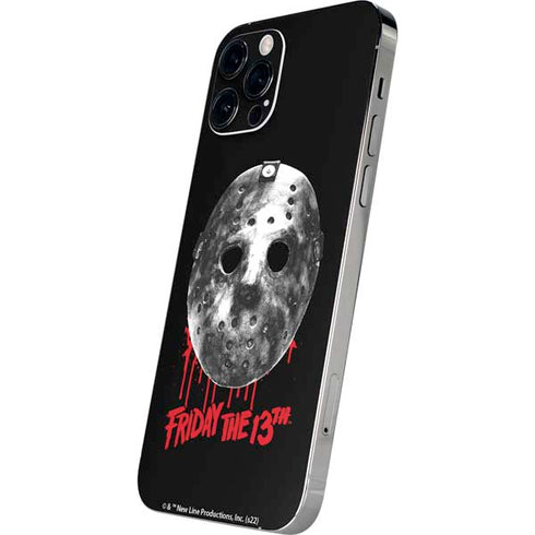 Warner Bros Friday the 13th Jason Voorhees Dripping Mask iPhone 12 Pro Max Skin
