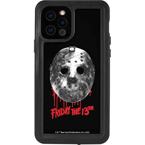 Warner Bros Friday the 13th Jason Voorhees Dripping Mask iPhone 12 Pro Waterproof Case