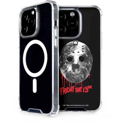 Warner Bros Friday the 13th Jason Voorhees Dripping Mask iPhone 13 Pro MagSafe Case