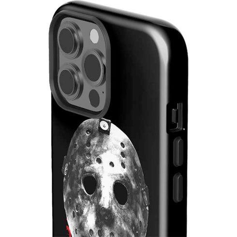 Warner Bros Friday the 13th Jason Voorhees Dripping Mask iPhone 13 Pro Max Impact Case