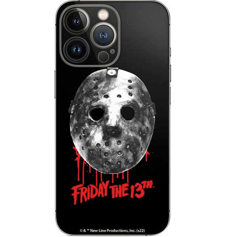 Warner Bros Friday the 13th Jason Voorhees Dripping Mask iPhone 13 Pro Skin