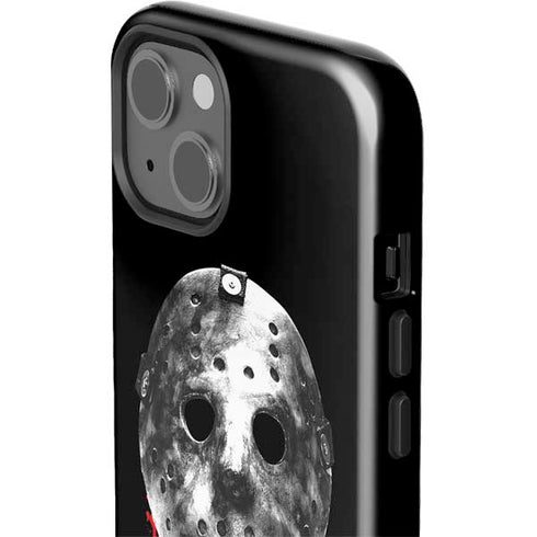 Warner Bros Friday the 13th Jason Voorhees Dripping Mask iPhone 15 Plus Impact Case