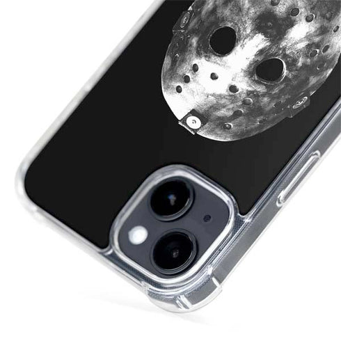 Warner Bros Friday the 13th Jason Voorhees Dripping Mask iPhone 15 Plus MagSafe Case