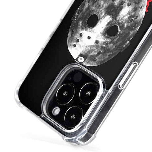 Warner Bros Friday the 13th Jason Voorhees Dripping Mask iPhone 15 Pro MagSafe Case