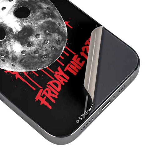 Warner Bros Friday the 13th Jason Voorhees Dripping Mask iPhone 14 Pro Max Skin