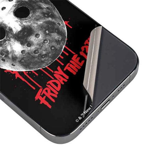Warner Bros Friday the 13th Jason Voorhees Dripping Mask iPhone 15 Pro Skin
