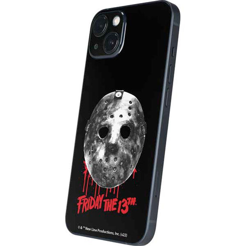 Warner Bros Friday the 13th Jason Voorhees Dripping Mask iPhone 15 Skin