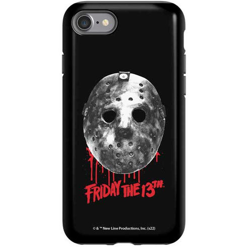 Warner Bros Friday the 13th Jason Voorhees Dripping Mask iPhone SE (2nd & 3rd Gen) Pro Case